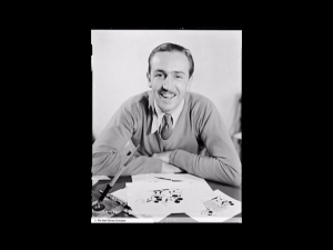 A young Walt poses for a publicity photo