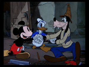 The trio agrees to split up, hoping that they can divide and conquer the ghosts