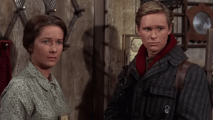 Bucky sets off to check the line while Cam is stuck inside with a broken leg