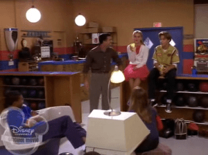 Alex and the gang spend another late night at the bowling alley, avoiding the basketball game everyone else is attending