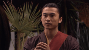 Shen arrives at Wendy's house and tries to tell her of her destiny as the yin warrior