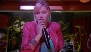 Skylar joins Ryan on the stage, facing stage fright for the first time in her life