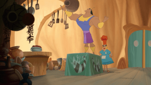 Kronk finishes his story, and begins the tale of his lost love