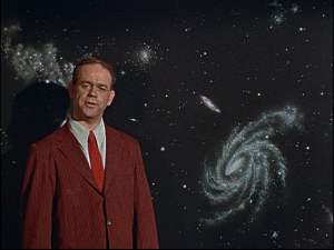 Ward Kimball begins his description of how the universe and the moon was possibly formed