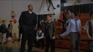 Luke and Simms head to the dance, against the orders of Morton and the other agents