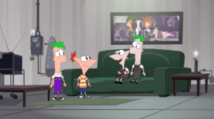 Phineas and Ferb meet their 2nd Dimension selves, and are surprised to find there is no such thing as summer