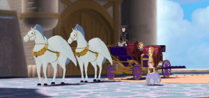 Sofia rushes inside after school, embarrassed and hurt by the prank James pulled