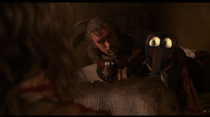 While Gonzo is excited at the prospect of treasure, Rizzo believes they'll surely die