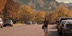 Emily starts the long trek home from The Rock when her mom forgets to pick her up