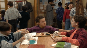 Corey confides in his friends his troubles at home, and how he finds himself now an "orphan."